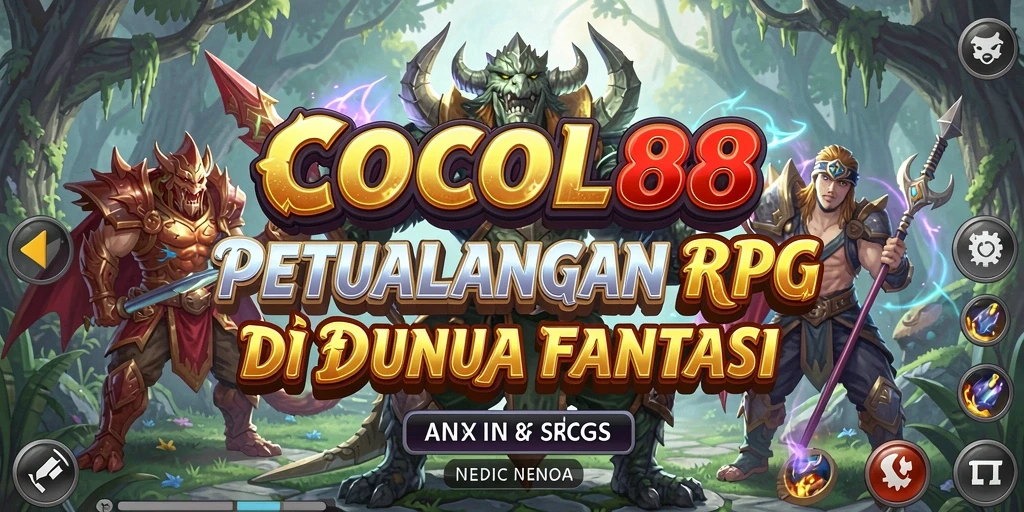 Screenshot COCOL88 menampilkan aksi pertarungan menarik dalam dunia RPG.