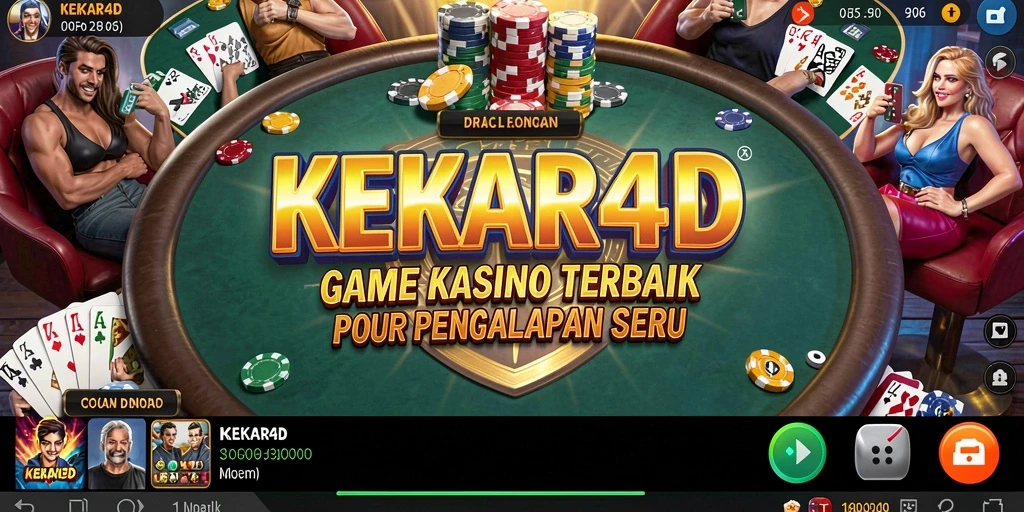 Gameplay menarik dari KEKAR4D yang menampilkan aksi Kasino.