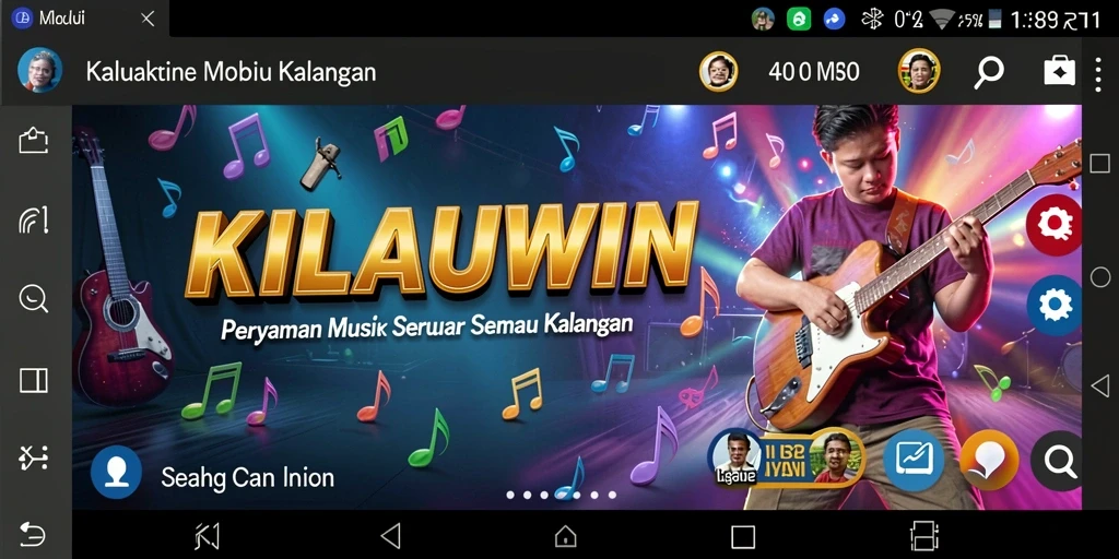 Tampilan gameplay KILAUWIN yang menarik dan interaktif.