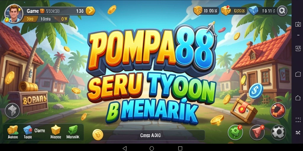 Tampilan menarik dan gameplay seru dari POMPA88.