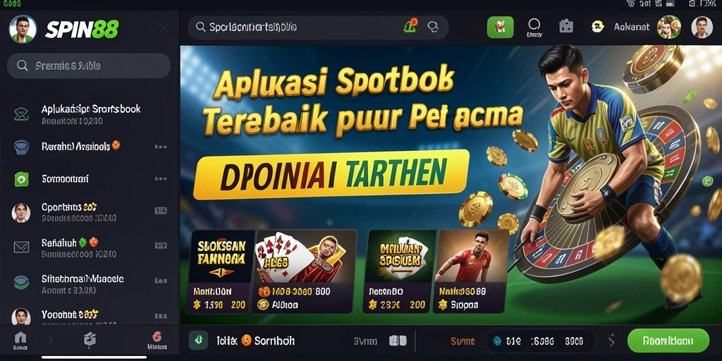 Tampilan gameplay SPIN88 dengan fitur taruhan langsung yang menarik.