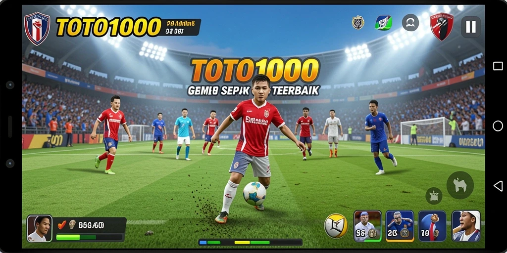 Tampilan gameplay intens dan mendebarkan TOTO1000.